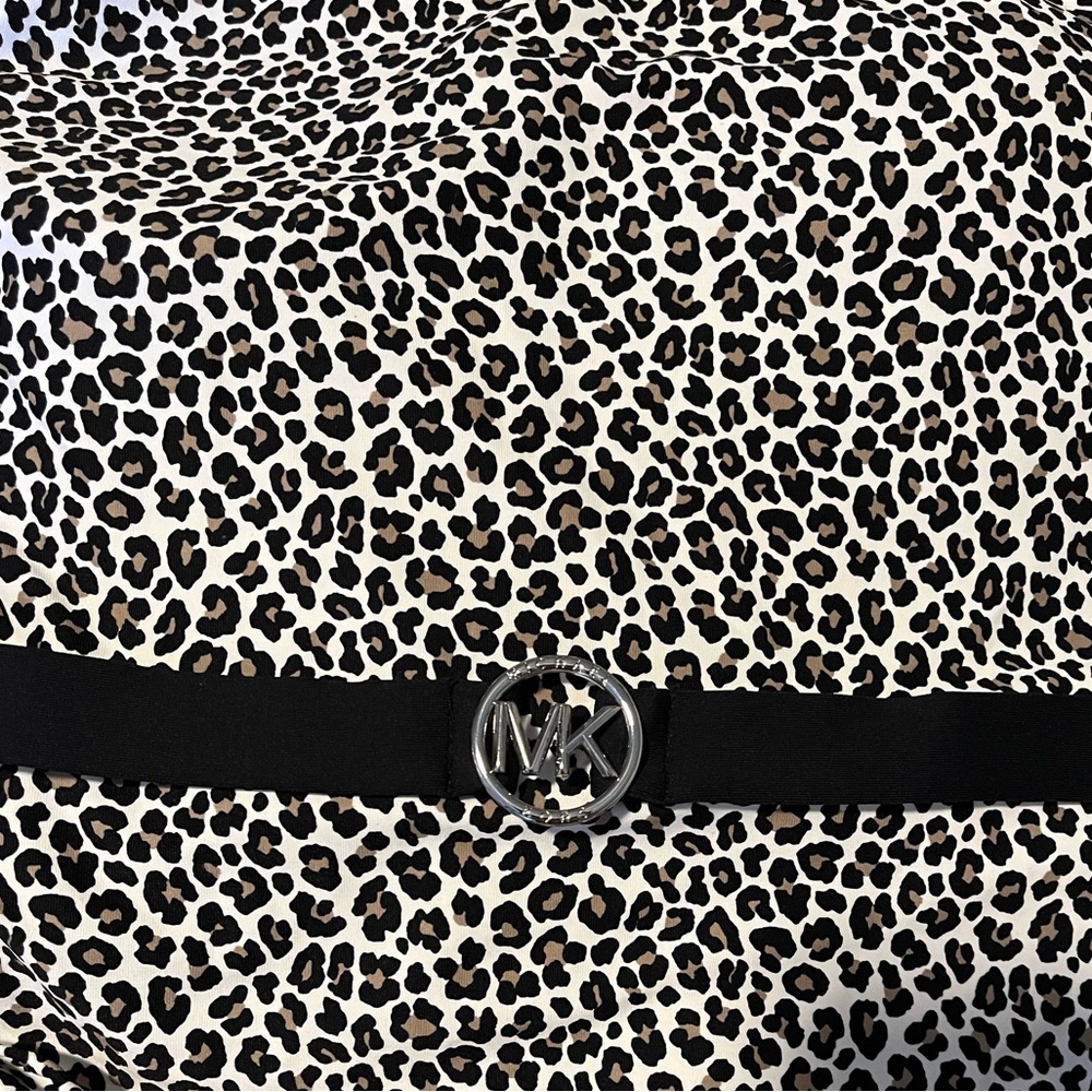 NWT Michael Kors Women’s Leopard One-Piece Swimsuit 6 - Picture 5 of 7